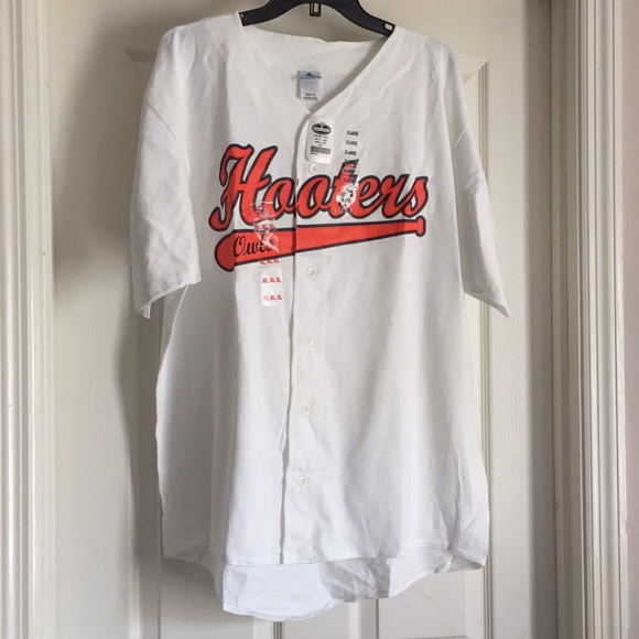 hooters baseball jersey